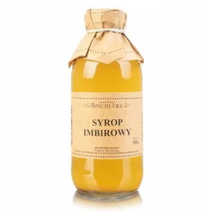 Syrop Imbirowy Spichlerz 330ml 100% Naturalny - Syropy i koncentraty owocowe - miniaturka - grafika 1