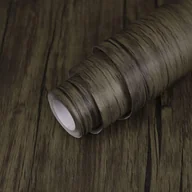 Meble modułowe i akcesoria - FOLIA MEBLOWA SAMOPRZYLEPNA DREWNO BRĄZ OKLEINA 40x300 - miniaturka - grafika 1