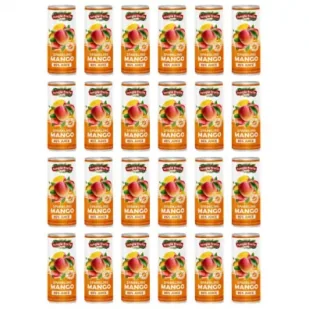 Jungle Fruits Napój gazowany z sokiem z mango Zgrzewka 24 x 330 ml - Napoje gazowane - miniaturka - grafika 1
