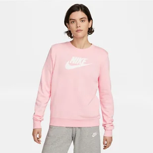 Bluza Nike Sportswear Club Fleece DQ5832 690 różow - Bluzy damskie - miniaturka - grafika 1