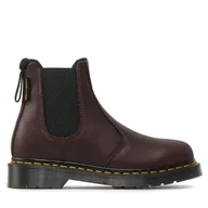 Botki damskie - Sztyblety Dr. Martens 2976 27821201 Bordowy - miniaturka - grafika 1