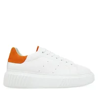 Sneakersy damskie - Sneakersy Marc O'Polo RR2M3019 Biały - miniaturka - grafika 1