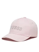 Czapki dla dzieci - Guess Czapka z daszkiem J5RZ40 WO08O Różowy - miniaturka - grafika 1