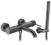 Baterie umywalkowe - Rea BATERIA WANNOWA LUNGO GRIP TYTAN REA-B2352 - miniaturka - grafika 1