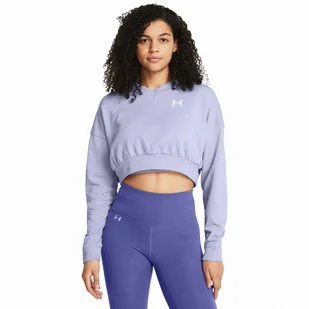 Bluza damska Under Armour Rival Terry OS Crop Crw Rozmiar: L / Kolor: jasnoniebieski - Bluzy sportowe damskie - miniaturka - grafika 1