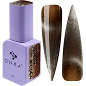 Lakiery hybrydowe - COLOR GEL POLISH "DNKa", 12 ml #0144 Bohemian Cat's Eye - miniaturka - grafika 1