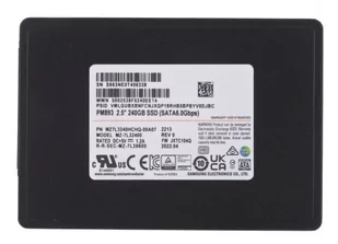 Dysk SSD Samsung PM893 240GB SATA 2.5" MZ7L3240HCHQ-00A07 (DWPD 1) - Dyski serwerowe - miniaturka - grafika 1