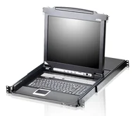 Przełączniki KVM - ATEN CL5708M przełącznik KVM Możliwości montowania w stelażu Czarny - miniaturka - grafika 1