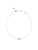 Naszyjniki - Guess Naszyjnik JUBN04 413JW Srebrny - miniaturka - grafika 1