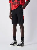 Spodenki męskie - Champion Szorty w kolorze czarno-czerwono-białym - miniaturka - grafika 1