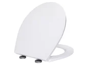 Deski sedesowe - Wenko Wenko Deska sedesowa wolnoopadająca z duroplastu (Biały)  - miniaturka - grafika 1