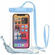 Etui i futerały do telefonów - Tech-Protect Etui wodoodporne Universal Waterproof Niebieski - miniaturka - grafika 1