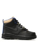 Buty dla chłopców - Nike Sneakersy Manoa Ltr (Gs) BQ5372 003 Czarny - miniaturka - grafika 1