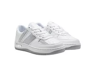 Buty dla dziewczynek - Replay Dziewczęce sneakersy Epic Jr 1, 075 White Lt Grey, 38 EU - miniaturka - grafika 1