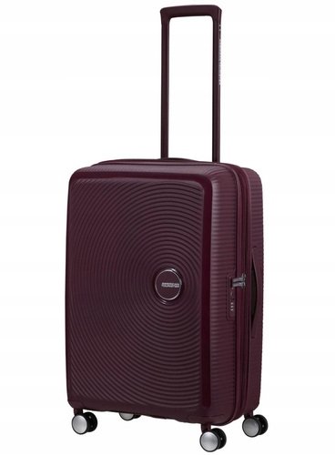 Walizka średnia American Tourister Soundbox EXP - wild cherry