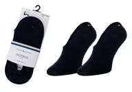 Skarpetki damskie - TOMMY  HILFIGER DAMSKIE STOPKI MOKASYNY 2P NAVY 383024001 563 - Rozmiar: 39-42 - miniaturka - grafika 1