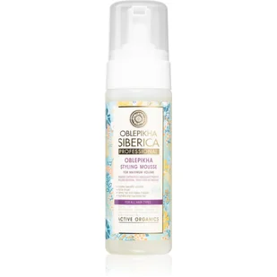 Siberica Oblepikha Professional, pianka do włosów maksymalna objętość, 170 ml - Kosmetyki do stylizacji włosów - miniaturka - grafika 1