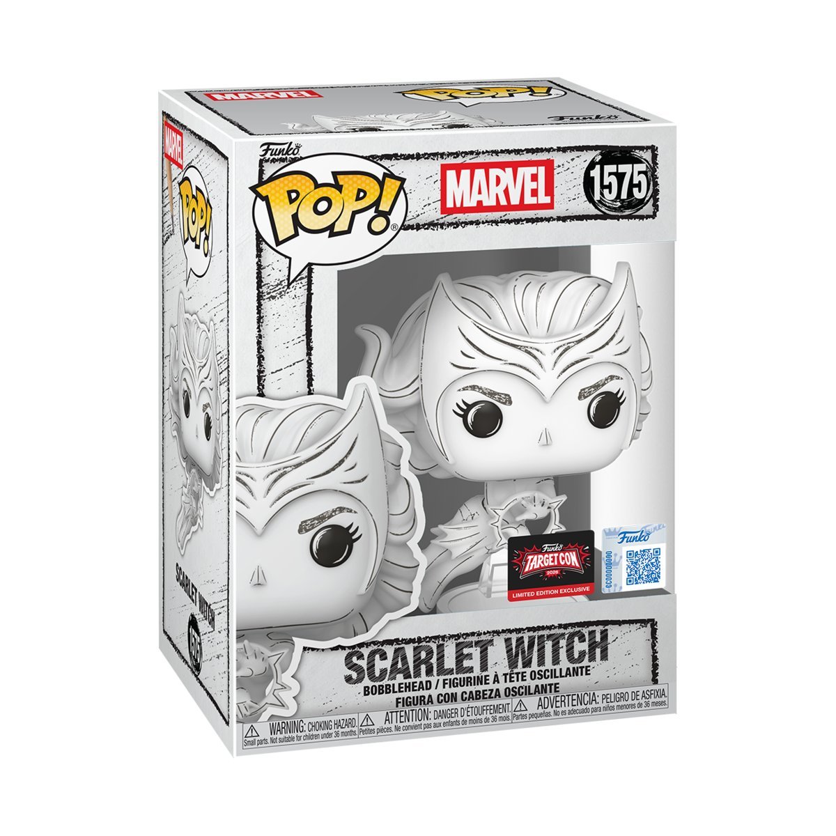 Funko, Funko POP! Exclusive, SUPERBOHATEROWIE, Figurka Kolekcjonerska, Marvel Comics, Scarlet Witch