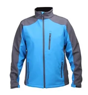 Odzież robocza - Lahti Pro Kurtka SoftShell niebiesko-szara L L4090103 - miniaturka - grafika 1