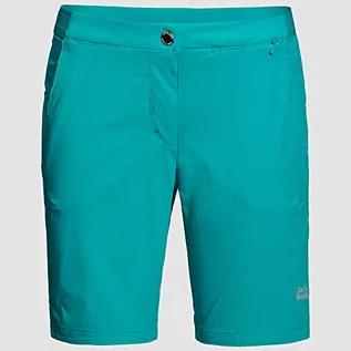 Spodenki damskie - Jack Wolfskin Spodenki HILLTOP TRAIL SHORTS W aquamarine - 36 - grafika 1