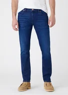 Spodnie męskie - Męskie spodnie jeansowe dopasowane Wrangler LARSTON W18SYI39K W31 L32 - miniaturka - grafika 1