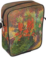 Torebki damskie - Torba listonoszka Frühlingsblumen im Garten (Wiosenne kwiaty w ogrodzie) Curt Herrmann - miniaturka - grafika 1