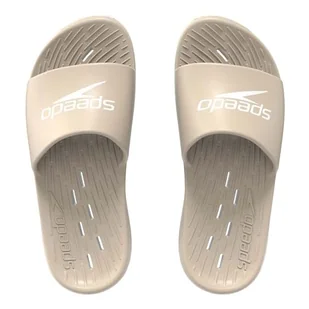 Speedo Klapki męskie | Suwaki basenowe | Szybkoschnące, Pale Tan, 11 UK, Jasnobrązowy, 43.5 EU - Klapki i japonki męskie - miniaturka - grafika 1