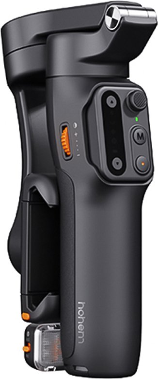wysoki iSteady V3 wysuwany 3-osiowy stabilizator gimbalowy do smartfonów Składany gimbal do vlogów ze śledzeniem AI i kontrolą gestów Wbudowane światło wypełniające LED Mini statyw Odłączany pilot zdalnego sterowania 300 g maksymalnego udźwigu Zamiennik do iPhone 15/14/13/12/11