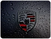 Podkładki pod mysz - PODKŁADKA POD MYSZKĘ PORSCHE Z IMIENIEM 23x19CM DO LAPTOPA - miniaturka - grafika 1