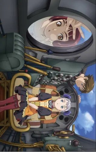 Plakat Anime Manga Last Exile LE_017 A1+ (custom)