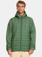 Kurtki męskie - Quiksilver Kurtka przejściowa Scaly Hood Jckt EQYJK04008 Zielony Regular Fit - miniaturka - grafika 1