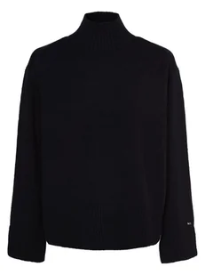 Tommy Hilfiger Sweter damski Kobiety Wełna niebieski jednolity, S - Swetry damskie - miniaturka - grafika 1