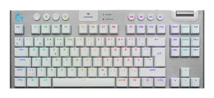 Logitech G G915 X LIGHTSPEED klawiatura Gaming USB + RF Wireless + Bluetooth QWERTY Duński, Fiński, Skandynawia, Szwecki Biały 920-012735 - Klawiatury - miniaturka - grafika 1