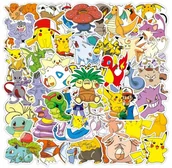 Pasmanteria - NAKLEJKI POKEMON ANIME ASH PIKACHU MOTYWACYJNE - miniaturka - grafika 1