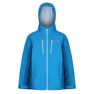 Kurtki i płaszcze dla dziewczynek - Regatta Unisex dzieci junior kalderdale' siatka z podszewką wodoodporna oddychająca kurtka z kapturem kurtki wodoodporne muszelki Niebieski astr/benzynowy niebieski 13 Lata - miniaturka - grafika 1
