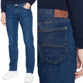 Spodnie męskie - Lee DAREN Mid Worn Kahuna DżINS proste ciemne spodnie jeansowe W29 L32 - miniaturka - grafika 1