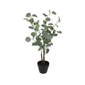 Sztuczne kwiaty - SPLENDID Eukaliptus sztuczny 65cm w doniczce - miniaturka - grafika 1