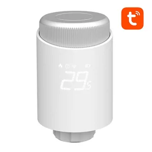 Avatto, Inteligentna głowica termostatyczna Avatto TRV10 Zigbee Tuya - Głowice termostatyczne - miniaturka - grafika 1