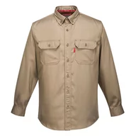 Odzież robocza - Koszula trudnopalna Bizflame 8812 Brązowy M - miniaturka - grafika 1