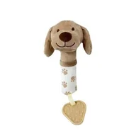 Gryzaki dla dzieci - Zabawka z dźwiękiem piesek 17cm - miniaturka - grafika 1