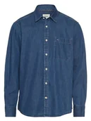 Koszule męskie - Camel Active Koszula dżinsowa - Regular fit - w kolorze niebieskim - miniaturka - grafika 1