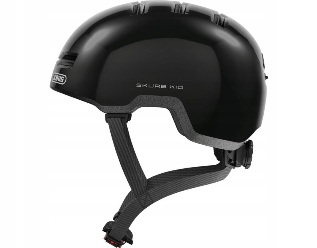 Kask rowerowy Abus Skurb Kid Shiny Black 04298 r. M 50-55cm (10)