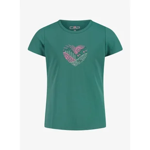 Koszulka dziewczęca CMP Rave G T-Shirt - Odzież sportowa dziecięca - miniaturka - grafika 1