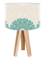 Lampy stojące - Macodesign Lampa biurkowa Mandala obfitości mini-foto-224, 60 W - miniaturka - grafika 1