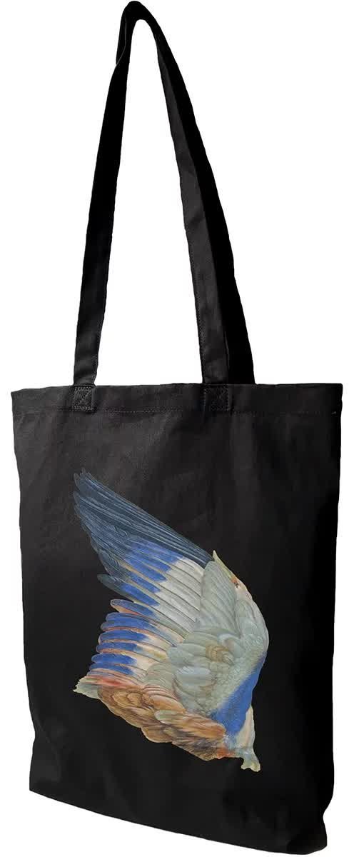 Torba bawełniana Skrzydło niebieskiego walca, Kopia oryginału Albrechta Durera Hans Hoffmann