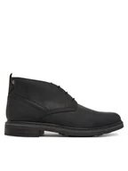 Botki męskie - Clarks Trzewiki Newford Mid 26183381 Czarny - miniaturka - grafika 1