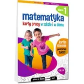 Pomoce naukowe - Matematyka. Karty pracy w szkole i w domu - klasa 1 - miniaturka - grafika 1