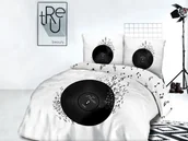 Pościel - Pościel 160x200 bawełniana Komplet muzyka sound - miniaturka - grafika 1