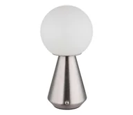 Lampy ogrodowe - Globo 21029N - LED Ściemnialna akumulatorowa dotykowa lampa stołowa SORA 1,5W/5V 1800 mAh chrom - miniaturka - grafika 1