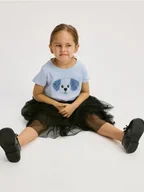 Bluzki dla niemowląt - Reserved - T-shirt z aplikacją - jasnoniebieski - miniaturka - grafika 1